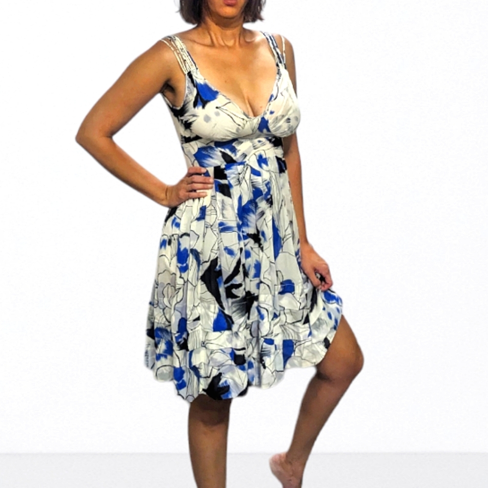 CLUB MONACO Strappy Silk Dress ~ NWOT